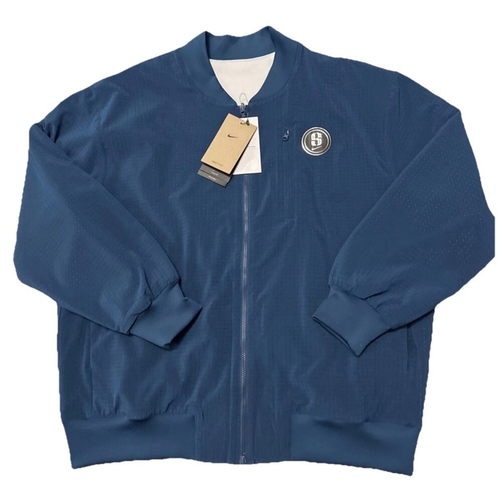 Nike Sabrina Reversible Basketball Jacket Mens Size Medium Blue FV3164-477 NWT